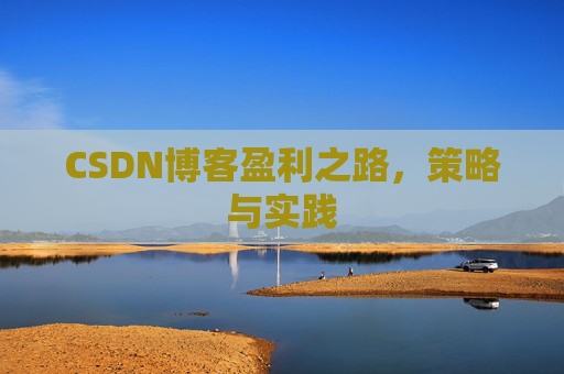 CSDN博客盈利之路，策略与实践